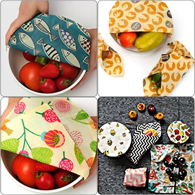 Set Kain Lilin Lebah Menjaga K - Beeswax Food Wrap ulasan dan harga