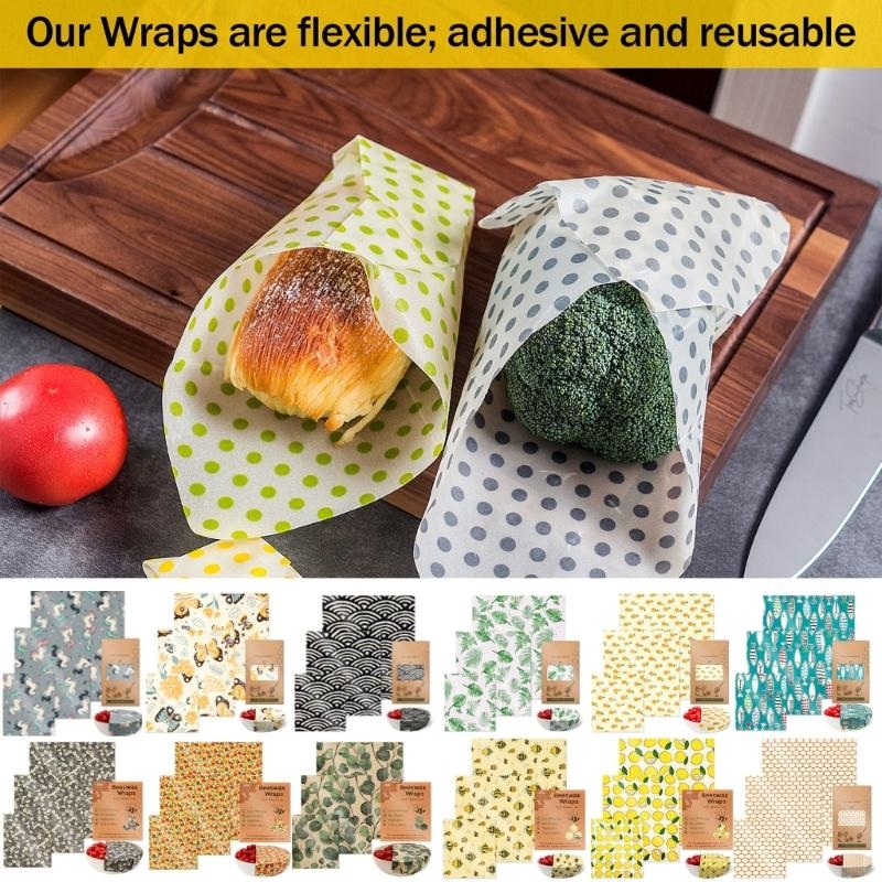 Set Kain Lilin Lebah Menjaga K - Beeswax Food Wrap ulasan dan harga