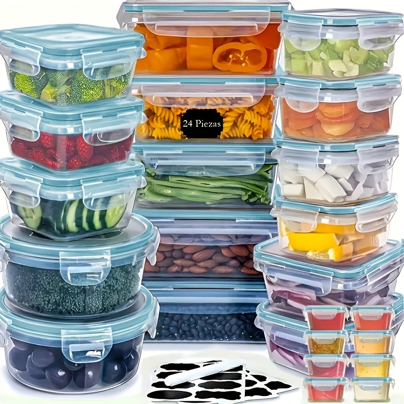 48PCS Set Wadah Penyimpanan Ma - Food Storage For Pantry ulasan dan harga