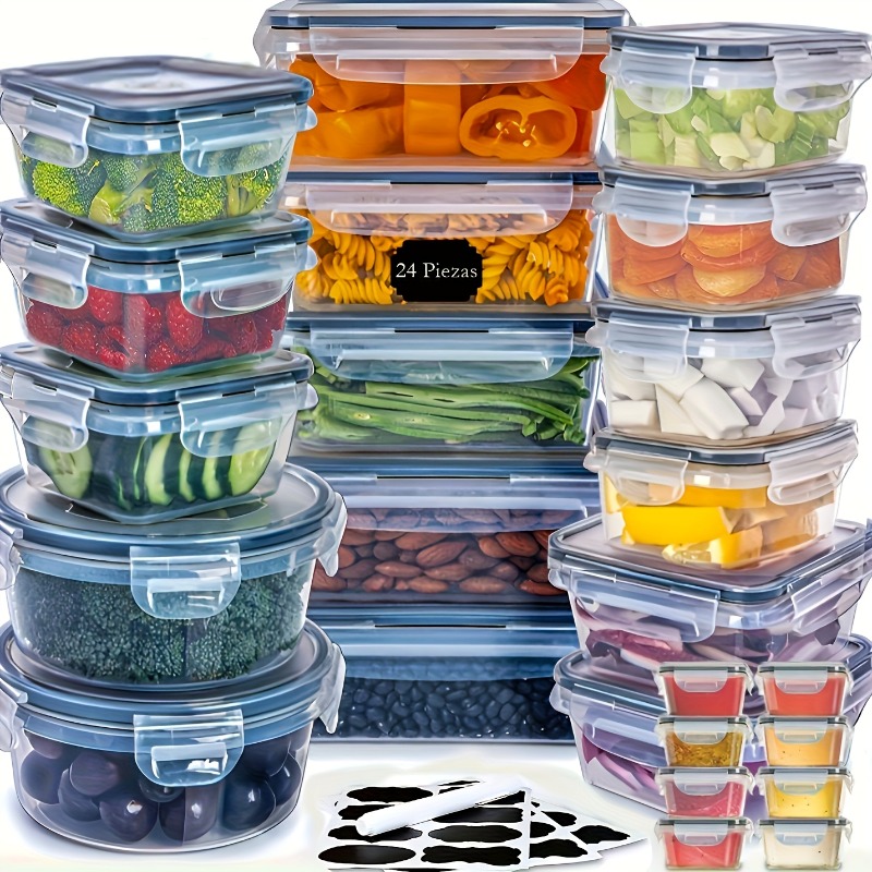 48PCS Set Wadah Penyimpanan Ma - Food Storage For Pantry ulasan dan harga