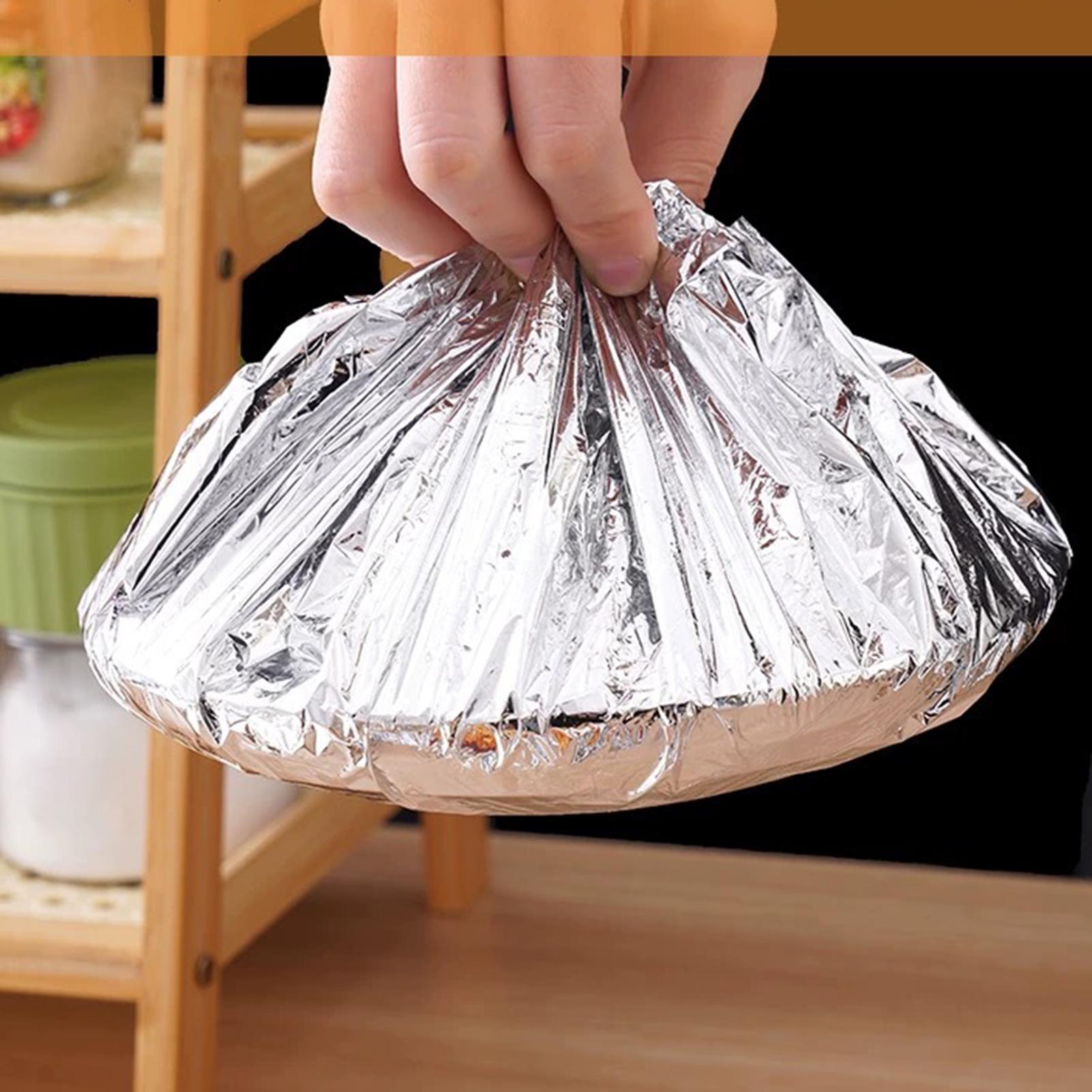 10pcs Penutup Insulasi Alumini - Food Storage To Keep Warm ulasan dan harga
