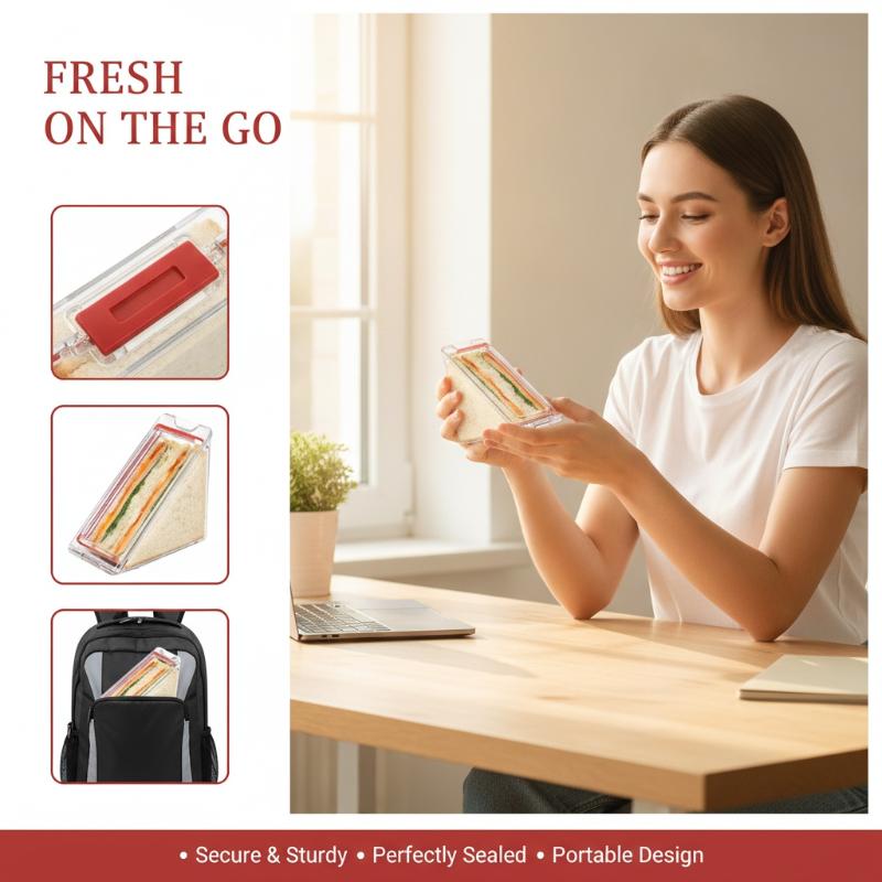 Tempat Penyimpanan Sandwich Se - Food Storage Non Toxic ulasan dan harga