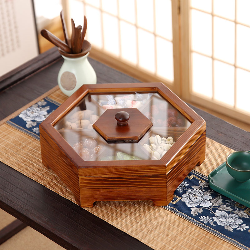 Kotak Penyimpanan Biskuit Perm - Food Storage Jars With Wooden Lids ulasan dan harga