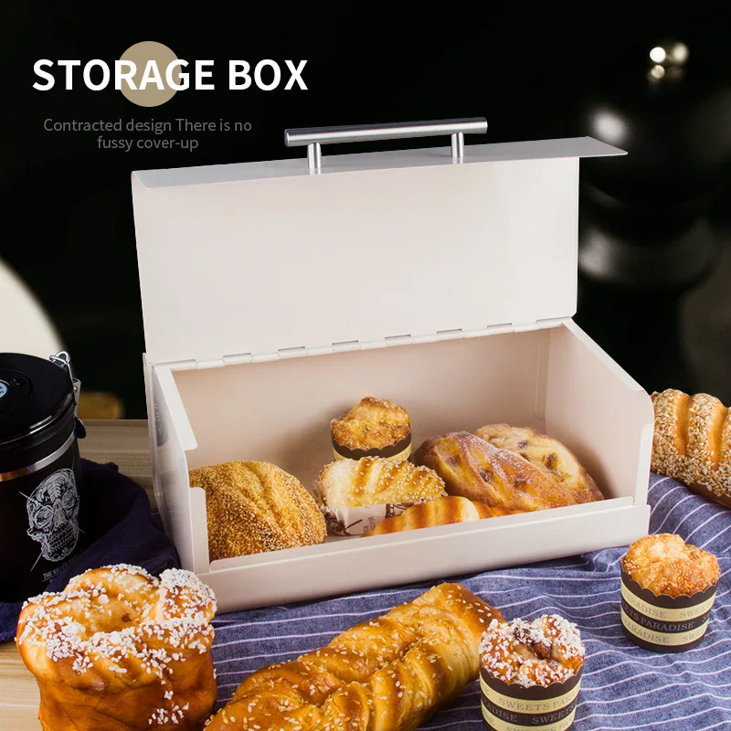 Kotak Roti Logam Vintage denga - Food Storage Non Toxic ulasan dan harga
