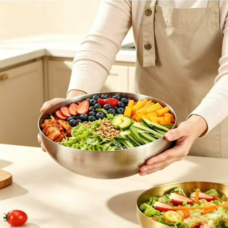 Mangkuk Pencampur Stainless St - Food Storage Stainless Steel Containers ulasan dan harga
