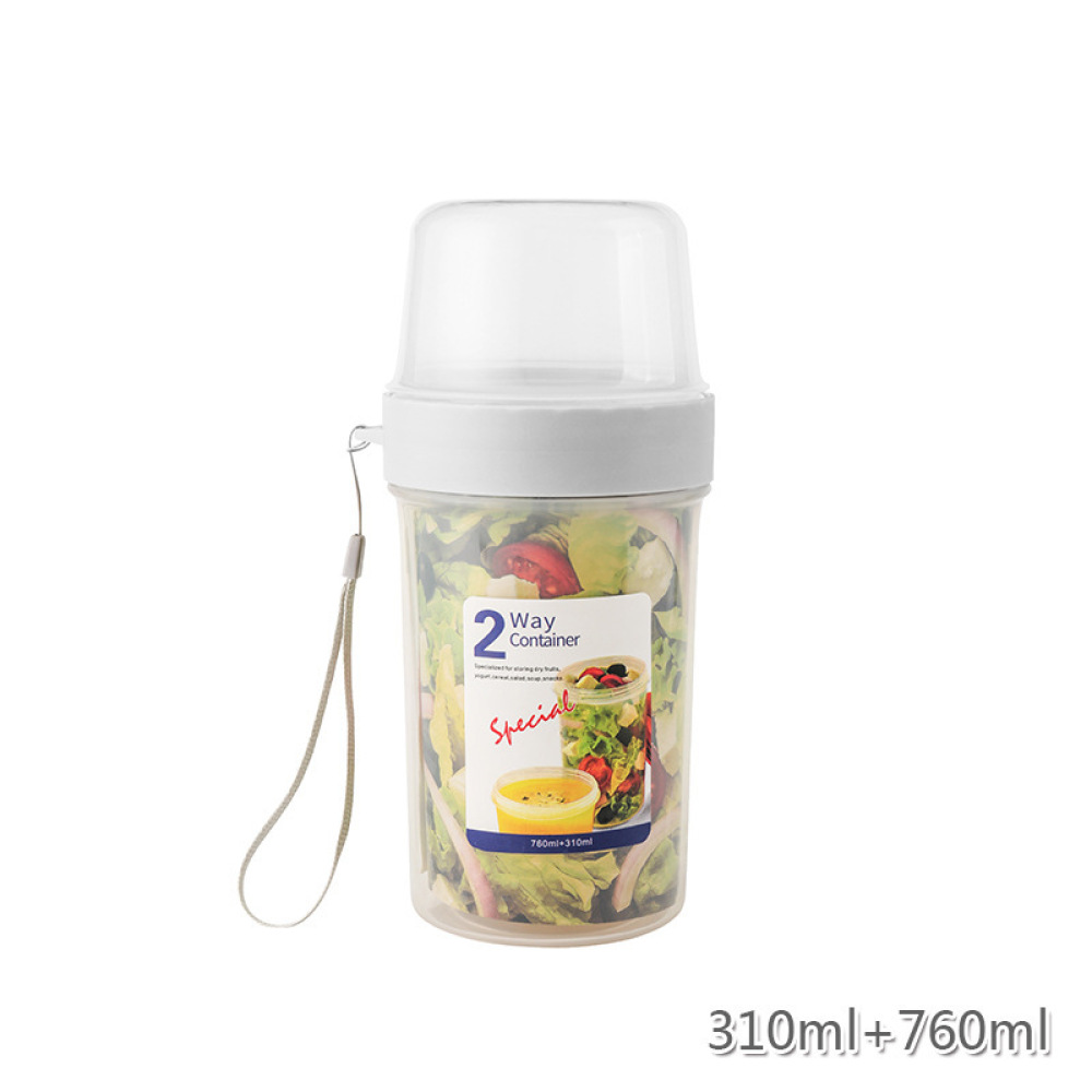 Wadah Makanan Anti Bocor Dua L - Food Storage Jars With Wooden Lids ulasan dan harga